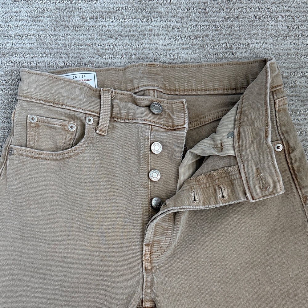 High Rise Cheeky Straight Jeans GAP